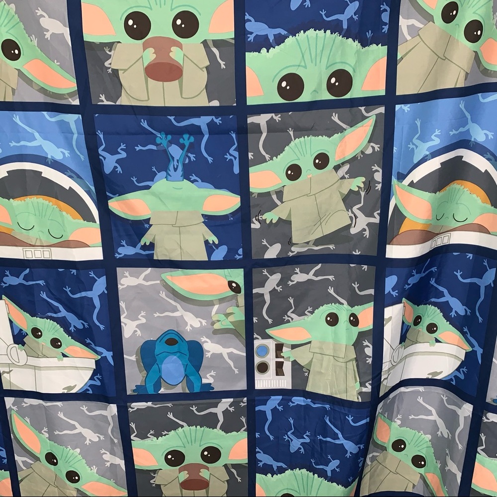 Star Wars Baby Yoda Shower Curtain